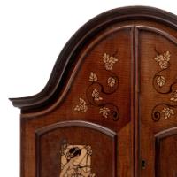 W. J. Neatby, attributed. English Art Nouveau Music Cabinet with Musicians to the Doors - Thumbnail 19