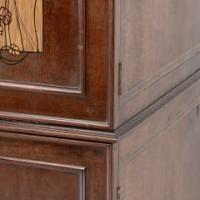 W. J. Neatby, attributed. English Art Nouveau Music Cabinet with Musicians to the Doors - Thumbnail 20