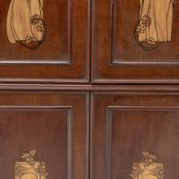 W. J. Neatby, attributed. English Art Nouveau Music Cabinet with Musicians to the Doors - Thumbnail 22