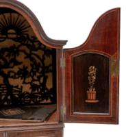 W. J. Neatby, attributed. English Art Nouveau Music Cabinet with Musicians to the Doors - Thumbnail 23