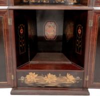 W. J. Neatby, attributed. English Art Nouveau Music Cabinet with Musicians to the Doors - Thumbnail 31