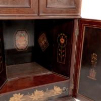 W. J. Neatby, attributed. English Art Nouveau Music Cabinet with Musicians to the Doors - Thumbnail 36