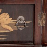 W. J. Neatby, attributed. English Art Nouveau Music Cabinet with Musicians to the Doors - Thumbnail 42