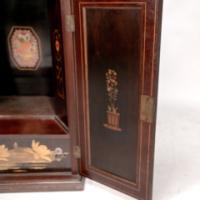 W. J. Neatby, attributed. English Art Nouveau Music Cabinet with Musicians to the Doors - Thumbnail 46