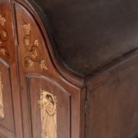 W. J. Neatby, attributed. English Art Nouveau Music Cabinet with Musicians to the Doors - Thumbnail 50