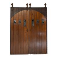 M. H. Baillie Scott. An Exceptional Set of Arts & Crafts Exterior/Interior Doors - Thumbnail 28