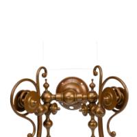 Arts and Crafts, c.1890 Set of Six Brass Wall Lights - Thumbnail 14