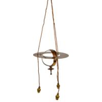 An Arts & Crafts Orb Ceiling Light with a Sphere Shaped Central Body - Thumbnail 2