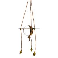 An Arts & Crafts Orb Ceiling Light with a Sphere Shaped Central Body - Thumbnail 3