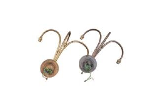 Arts and Crafts – Pair of Brass Three Branch Wall Lights (c.1890) - Thumbnail 16