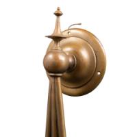 Arts and Crafts – Pair of Brass Three Branch Wall Lights (c.1890) - Thumbnail 14