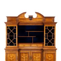 Collinson & Lock, attributed. An Anglo-Japanese Inverted Mahogany Sideboard - Thumbnail 4