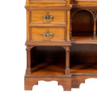 Collinson & Lock, attributed. An Anglo-Japanese Inverted Mahogany Sideboard - Thumbnail 19