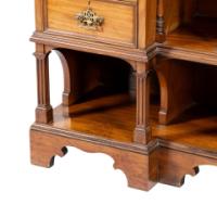Collinson & Lock, attributed. An Anglo-Japanese Inverted Mahogany Sideboard - Thumbnail 18