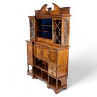 Collinson & Lock, attributed. An Anglo-Japanese Inverted Mahogany Sideboard - Thumbnail 2