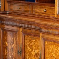 Collinson & Lock, attributed. An Anglo-Japanese Inverted Mahogany Sideboard - Thumbnail 11