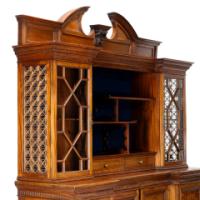 Collinson & Lock, attributed. An Anglo-Japanese Inverted Mahogany Sideboard - Thumbnail 3