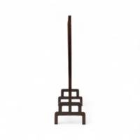 An Anglo-Japanese Fire Screen with Embossed Leather Designs by E. W. Godwin - Thumbnail 4