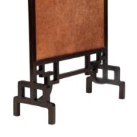An Anglo-Japanese Fire Screen with Embossed Leather Designs by E. W. Godwin - Thumbnail 11