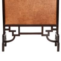 An Anglo-Japanese Fire Screen with Embossed Leather Designs by E. W. Godwin - Thumbnail 12