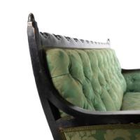 Philip Webb for Morris & Co., An Aesthetic Movement Ebonized Bobbin Turned Settee - Thumbnail 7