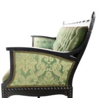 Philip Webb for Morris & Co., An Aesthetic Movement Ebonized Bobbin Turned Settee - Thumbnail 13