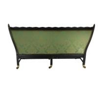 Philip Webb for Morris & Co., An Aesthetic Movement Ebonized Bobbin Turned Settee - Thumbnail 19