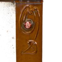 Liberty & Co., An Arts & Crafts Copper Mirror with Floral Details - Thumbnail 4