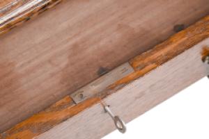 Alfred Waterhouse (style Of). A Gothic Revival Oak Partners Desk with Two Drawers Each Side - Thumbnail 12