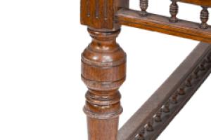 Alfred Waterhouse (style Of). A Gothic Revival Oak Partners Desk with Two Drawers Each Side - Thumbnail 24