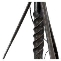 Alfred Bucknell. A Handmade Steel Standard Lamp with Fine Chased Details - Thumbnail 5