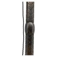 Alfred Bucknell. A Handmade Steel Standard Lamp with Fine Chased Details - Thumbnail 8