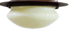 Birmingham Guild of Handicraft. A Rare Arts & Crafts Circular & Copper Light - Thumbnail 3