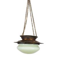 Birmingham Guild of Handicraft. A Rare Arts & Crafts Circular & Copper Light - Thumbnail 10