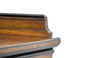 Lambs of Manchester (stamped). A Fine Aesthetic Movement Breakfront Bookcase - Thumbnail 11