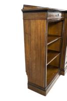 Lambs of Manchester (stamped). A Fine Aesthetic Movement Breakfront Bookcase - Thumbnail 17