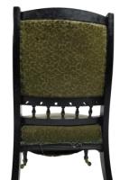 Bruce Talbert for Gillow and Co. – Aesthetic Movement Ebonised Nursing Chair - Thumbnail 6