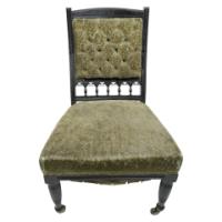 Bruce Talbert for Gillow and Co. – Aesthetic Movement Ebonised Nursing Chair - Thumbnail 7