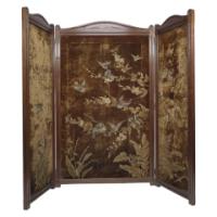 Bruce Talbert An Aesthetic Movement Three-Fold Screen with Birds Amongst Blossom - Thumbnail 1