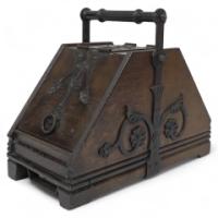 Benham & Froud, Designed by Dr C. Dresser – Gothic Revival Oak Coal Scuttle