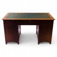 Glasgow School Oak Desk by E. A. Taylor - Thumbnail 1