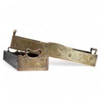 Thomas Jeckyll for Barnard Bishop & Barnard. Two Anglo-Japanese Brass Planters