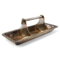 Hukin & Heath – Aesthetic Movement Oblong Electro-Plated Serving Tray