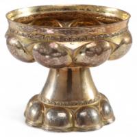 George Nathan & Ridley Hayes – Arts and Crafts Silver-Gilt Chalice - Thumbnail 1
