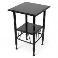 E. W. Godwin In the Style of – Aesthetic Movement Ebonised Side Table - Thumbnail 1
