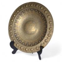 Jones & Willis. A Fine Quality Brass Alms Plate