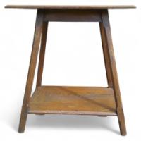 A Stylish Arts & Crafts Oak Oblong Side Table