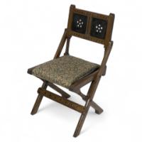 Bruce Talbert for Gillow and Co. – Gothic Revival Scissor-Style Side Chair - Thumbnail 1