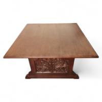 George Jack for Morris & Co., ( attributed. ). An Exceptional Arts & Crafts Quarter Sawn Oak Library Table/double Desk