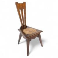 Liberty & Co., A Wiclif Rush Seat Chair
